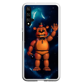 Чехол для Honor 20 с принтом Five Nights At Freddys в Екатеринбурге, Силикон | Область печати: задняя сторона чехла, без боковых панелей | Тематика изображения на принте: 5 ночей с фредди | five nights at freddys | fnaf | horror | nightmare | страшилки | ужасы | фнаф | фредди фазбер | хоррор