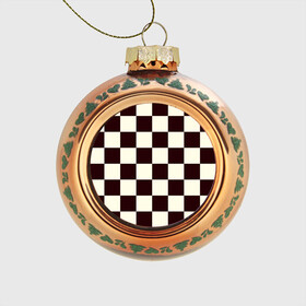Стеклянный ёлочный шар с принтом Шахматка в Екатеринбурге, Стекло | Диаметр: 80 мм | квадраты | текстуры | узор шахматка | узоры | чб | чб квадраты | чб узор | шахматка | шахматная доска | шахматы