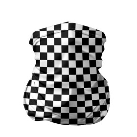 Бандана-труба 3D с принтом Шахматка мелкая в Екатеринбурге, 100% полиэстер, ткань с особыми свойствами — Activecool | плотность 150‒180 г/м2; хорошо тянется, но сохраняет форму | квадраты | мелкая шахматка | текстуры | узор шахматка | узоры | чб | чб квадраты | чб узор | шахматка | шахматная доска | шахматы