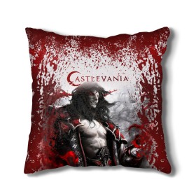 Подушка 3D с принтом Castlevania в Екатеринбурге, наволочка – 100% полиэстер, наполнитель – холлофайбер (легкий наполнитель, не вызывает аллергию). | состоит из подушки и наволочки. Наволочка на молнии, легко снимается для стирки | Тематика изображения на принте: castlevania | аниме | кастлваниа | кяссуруваниа | сериал | фэнтази