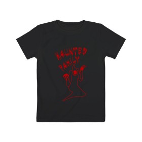 Детская футболка хлопок с принтом Kizaru в Екатеринбурге, 100% хлопок | круглый вырез горловины, полуприлегающий силуэт, длина до линии бедер | haunted family | kizaru | music | rap | гангста | кизару | нечипорeнко | реп | репер | рэп | рэпер | хип хоп