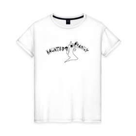 Женская футболка хлопок с принтом Kizaru в Екатеринбурге, 100% хлопок | прямой крой, круглый вырез горловины, длина до линии бедер, слегка спущенное плечо | haunted family | kizaru | music | rap | гангста | кизару | нечипорeнко | реп | репер | рэп | рэпер | хип хоп