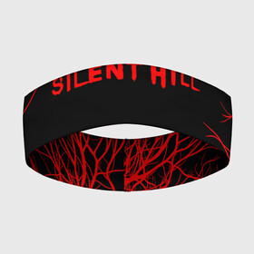 Повязка на голову 3D с принтом SILENT HILL в Екатеринбурге,  |  | horror | pyramidhead | silent hill | silent hill 2 | silent hill 3 | survival horror | знаки | орден | пирамидоголовый | сайлент хилл | сайрэнто хиру | символы | ужасы | хоррор