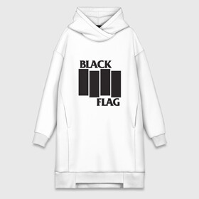 Платье-худи хлопок с принтом Black Flag в Екатеринбурге,  |  | black flag | арт | инструментальная музыка | музыка | панк рок | рок группа | фри джаз