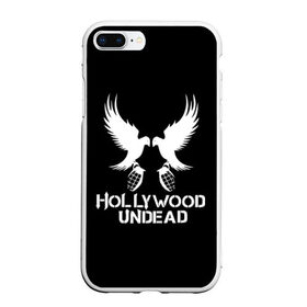 Чехол для iPhone 7Plus/8 Plus матовый с принтом Hollywood Undead в Екатеринбурге, Силикон | Область печати: задняя сторона чехла, без боковых панелей | charlie scene | danny | funny man | hollywood | hollywood undead | j dog | johnny 3 tears | undead | андед | голивуд | голливудская нежить | группа | кранккор | метал | нежить | реп | рок | рэп | рэпкор