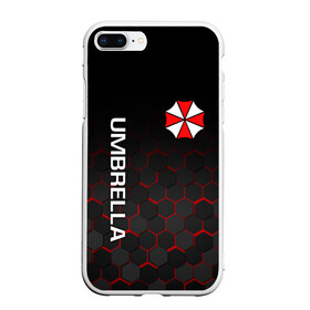 Чехол для iPhone 7Plus/8 Plus матовый с принтом UMBRELLA CORP в Екатеринбурге, Силикон | Область печати: задняя сторона чехла, без боковых панелей | ada wong | biohazard | leon | nemesis | project resistance | raccoon city | re | re3 | resident evil | resident evil 3 | rpd | stars | umbrella | ада вонг | амбрелла | немезис | ужасы