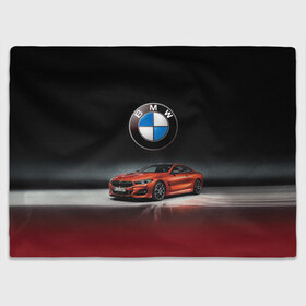 Плед 3D с принтом BMW в Екатеринбурге, 100% полиэстер | закругленные углы, все края обработаны. Ткань не мнется и не растягивается | Тематика изображения на принте: bmw | car | germany | prestige | red | автомобиль | бмв | германия | красный | престиж