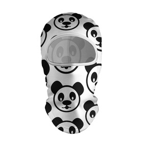 Балаклава 3D с принтом panda в Екатеринбурге, 100% полиэстер, ткань с особыми свойствами — Activecool | плотность 150–180 г/м2; хорошо тянется, но при этом сохраняет форму. Закрывает шею, вокруг отверстия для глаз кайма. Единый размер | big picture | panda | голова | животные | звери | панда | прикольные картинки