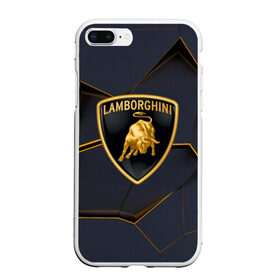 Чехол для iPhone 7Plus/8 Plus матовый с принтом Lamborghini в Екатеринбурге, Силикон | Область печати: задняя сторона чехла, без боковых панелей | car | lamborghini | sport | авто | автомобиль | бред | ламба | ламборджини | марка машины | машина | мощь | спорт | стиль | текстура