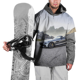 Накидка на куртку 3D с принтом Mercedes V8 Biturbo в Екатеринбурге, 100% полиэстер |  | cabriolet | car | germany | mercedes | mountains | nature | v 8 biturbo | автомобиль | германия | горы | кабриолет | мерседес | природа