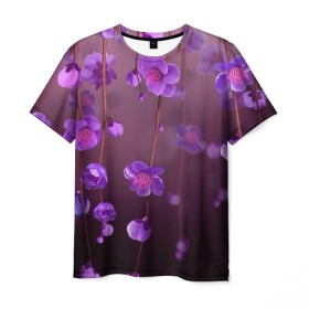 Мужская футболка 3D с принтом Весна 2020. в Екатеринбурге, 100% полиэфир | прямой крой, круглый вырез горловины, длина до линии бедер | весенние картинки | весна | весна 2020 | зелнь | прекрасное время года | прикольные картинки | природа | птицы | тюльпаны | цветы