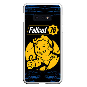 Чехол для Samsung S10E с принтом FALLOUT_76 в Екатеринбурге, Силикон | Область печати: задняя сторона чехла, без боковых панелей | 101 | 111 | 13 | 76 | atom cats | bethesda | brotherhood of steel | fallout | nuka cola | tunnel snakes | vault | war | братство стали | война | убежище | фолаут | фоллаут | ядер кола