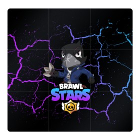 Магнитный плакат 3Х3 с принтом BRAWL STARS CROW в Екатеринбурге, Полимерный материал с магнитным слоем | 9 деталей размером 9*9 см | bibi | brawl | brawl stars | crow | leon | max | sally | shark | stars | акула | биби | бравл | бравл старс | браво старс | игра | компьютерная | кров | леон | леон акула | старс | шарк