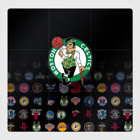 Магнитный плакат 3Х3 с принтом Boston Celtics (1) в Екатеринбурге, Полимерный материал с магнитным слоем | 9 деталей размером 9*9 см | Тематика изображения на принте: ball | basketball | boston celtics | sport | streetball | баскетбол | бостон селтикс | мяч | нба | спорт | стритбол