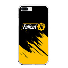 Чехол для iPhone 7Plus/8 Plus матовый с принтом FALLOUT_76 в Екатеринбурге, Силикон | Область печати: задняя сторона чехла, без боковых панелей | Тематика изображения на принте: 101 | 111 | 13 | 76 | atom cats | bethesda | brotherhood of steel | fallout | nuka cola | tunnel snakes | vault | war | братство стали | война | убежище | фолаут | фоллаут | ядер кола