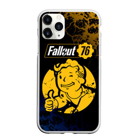 Чехол для iPhone 11 Pro Max матовый с принтом FALLOUT_76 в Екатеринбурге, Силикон |  | Тематика изображения на принте: 101 | 111 | 13 | 76 | atom cats | bethesda | brotherhood of steel | fallout | nuka cola | tunnel snakes | vault | war | братство стали | война | убежище | фолаут | фоллаут | ядер кола