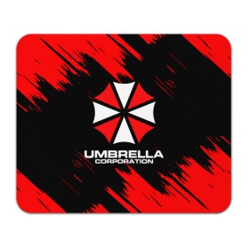 Коврик для мышки прямоугольный с принтом Umbrella Corporation. в Екатеринбурге, натуральный каучук | размер 230 х 185 мм; запечатка лицевой стороны | resident evil | umbrella corporation | амбрелла | амбрелла корпорейшн | вирус | вымышленная военная и фармацевтическая корпорация | игра | умбрелла