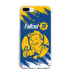 Чехол для iPhone 7Plus/8 Plus матовый с принтом FALLOUT_76 в Екатеринбурге, Силикон | Область печати: задняя сторона чехла, без боковых панелей | 101 | 111 | 13 | 76 | atom cats | bethesda | brotherhood of steel | fallout | nuka cola | tunnel snakes | vault | war | братство стали | война | убежище | фолаут | фоллаут | ядер кола