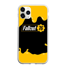 Чехол для iPhone 11 Pro Max матовый с принтом FALLOUT_76 в Екатеринбурге, Силикон |  | Тематика изображения на принте: 101 | 111 | 13 | 76 | atom cats | bethesda | brotherhood of steel | fallout | nuka cola | tunnel snakes | vault | war | братство стали | война | убежище | фолаут | фоллаут | ядер кола