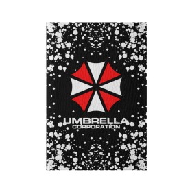 Обложка для паспорта матовая кожа с принтом Umbrella Corporation. в Екатеринбурге, натуральная матовая кожа | размер 19,3 х 13,7 см; прозрачные пластиковые крепления | resident evil | umbrella corporation | амбрелла | амбрелла корпорейшн | вирус | вымышленная военная и фармацевтическая корпорация | игра | умбрелла