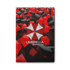 Обложка для автодокументов с принтом Umbrella Corp. в Екатеринбурге, натуральная кожа |  размер 19,9*13 см; внутри 4 больших “конверта” для документов и один маленький отдел — туда идеально встанут права | biohazard | biohazard 7 | crocodile | fang | game | hand | monster | new umbrella | resident evil | resident evil 7 | umbrella | umbrella corp | umbrella corporation | zombie