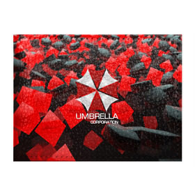 Обложка для студенческого билета с принтом Umbrella Corp. в Екатеринбурге, натуральная кожа | Размер: 11*8 см; Печать на всей внешней стороне | biohazard | biohazard 7 | crocodile | fang | game | hand | monster | new umbrella | resident evil | resident evil 7 | umbrella | umbrella corp | umbrella corporation | zombie