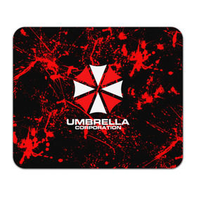 Коврик для мышки прямоугольный с принтом Umbrella Corporation. в Екатеринбурге, натуральный каучук | размер 230 х 185 мм; запечатка лицевой стороны | resident evil | umbrella corporation | амбрелла | амбрелла корпорейшн | вирус | вымышленная военная и фармацевтическая корпорация | игра | умбрелла