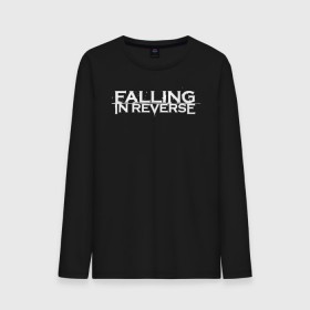 Мужской лонгслив хлопок с принтом Falling in Reverse в Екатеринбурге, 100% хлопок |  | falling in reverse | logo | rock | ronnie radke | лого | рок | ронни радке