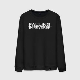 Мужской свитшот хлопок с принтом Falling in Reverse в Екатеринбурге, 100% хлопок |  | Тематика изображения на принте: falling in reverse | logo | rock | ronnie radke | лого | рок | ронни радке