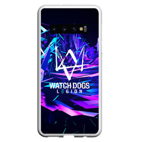 Чехол для Samsung Galaxy S10 с принтом WATCH DOGSLEGION в Екатеринбурге, Силикон | Область печати: задняя сторона чехла, без боковых панелей | Тематика изображения на принте: ded sec | hacker | legion | watch dogs | watch dogs 2 | watch dogs legion | легион | хакер