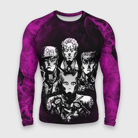 Мужской рашгард 3D с принтом JJBA: Diamond is Unbreakable в Екатеринбурге,  |  | adventure | jojo | jojo s bizarre | jojo’s bizarre adventure | killer queen | yare yare daze | аниме | джоджо | манга | невероятные приключения джоджо | яре яре дазе