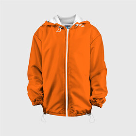 Детская куртка 3D с принтом Цвет апельсиновая корка в Екатеринбурге, 100% полиэстер | застежка — молния, подол и капюшон оформлены резинкой с фиксаторами, по бокам — два кармана без застежек, один потайной карман на груди, плотность верхнего слоя — 90 г/м2; плотность флисового подклада — 260 г/м2 | Тематика изображения на принте: orange peel | pantone | без рисунка | коричневый | лето весна | модный цвет 2020 | оранжевый | оттенок оранжевого | рыжий | цвет апельсиновая корка