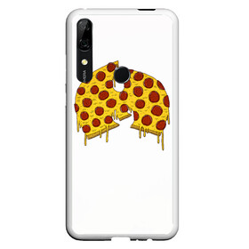 Чехол для Honor P Smart Z с принтом Pizza Clan в Екатеринбурге, Силикон | Область печати: задняя сторона чехла, без боковых панелей | Тематика изображения на принте: ghostface | method man | pizza | rap | rza | wu tang | ву танг | еда | метод мен | пицца | рэп