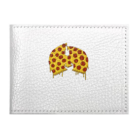 Обложка для студенческого билета с принтом Pizza Clan в Екатеринбурге, натуральная кожа | Размер: 11*8 см; Печать на всей внешней стороне | ghostface | method man | pizza | rap | rza | wu tang | ву танг | еда | метод мен | пицца | рэп