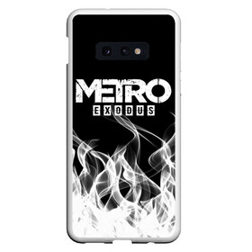 Чехол для Samsung S10E с принтом METRO EXODUS в Екатеринбурге, Силикон | Область печати: задняя сторона чехла, без боковых панелей | Тематика изображения на принте: exodus | horror | metro 2033 | metro exodus | sparta | survival | артём | игры | исход | метро | метро 2035 | спарта | спартанцы