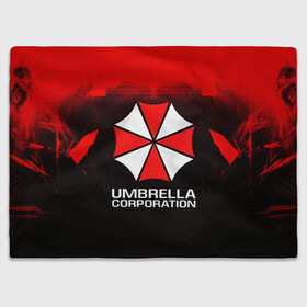 Плед 3D с принтом UMBRELLA CORP в Екатеринбурге, 100% полиэстер | закругленные углы, все края обработаны. Ткань не мнется и не растягивается | ada wong | biohazard | leon | nemesis | project resistance | raccoon city | re | re3 | resident evil | resident evil 3 | rpd | stars | umbrella | ада вонг | амбрелла | немезис | ужасы