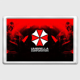 Магнит 45*70 с принтом UMBRELLA CORP в Екатеринбурге, Пластик | Размер: 78*52 мм; Размер печати: 70*45 | ada wong | biohazard | leon | nemesis | project resistance | raccoon city | re | re3 | resident evil | resident evil 3 | rpd | stars | umbrella | ада вонг | амбрелла | немезис | ужасы