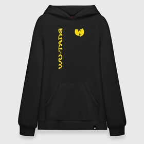 Худи SuperOversize хлопок с принтом Wu-Tang Clan. в Екатеринбурге, 70% хлопок, 30% полиэстер, мягкий начес внутри | карман-кенгуру, эластичная резинка на манжетах и по нижней кромке, двухслойный капюшон
 | genius gza | method man | razor rza | wu tang | wu tang clan | ву танг клан | гангста рэп | гангстеры | девяти человек | музыка | хип хоп