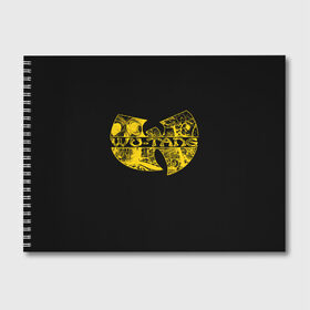 Альбом для рисования с принтом Wu-Tang Clan в Екатеринбурге, 100% бумага
 | матовая бумага, плотность 200 мг. | Тематика изображения на принте: genius gza | method man | razor rza | wu tang | wu tang clan | ву танг клан | гангста рэп | гангстеры | девяти человек | музыка | хип хоп