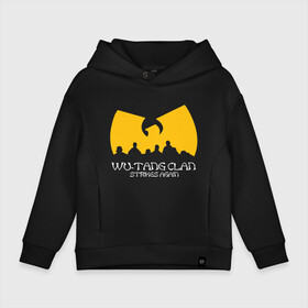 Детское худи Oversize хлопок с принтом Wu-Tang Clan. в Екатеринбурге, френч-терри — 70% хлопок, 30% полиэстер. Мягкий теплый начес внутри —100% хлопок | боковые карманы, эластичные манжеты и нижняя кромка, капюшон на магнитной кнопке | Тематика изображения на принте: genius gza | method man | razor rza | wu tang | wu tang clan | ву танг клан | гангста рэп | гангстеры | девяти человек | музыка | хип хоп