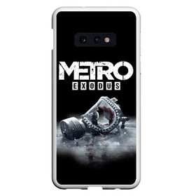 Чехол для Samsung S10E с принтом METRO EXODUS в Екатеринбурге, Силикон | Область печати: задняя сторона чехла, без боковых панелей | Тематика изображения на принте: exodus | horror | metro 2033 | metro exodus | sparta | survival | артём | игры | исход | метро | метро 2035 | спарта | спартанцы