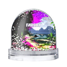 Снежный шар с принтом FARCRY в Екатеринбурге, Пластик | Изображение внутри шара печатается на глянцевой фотобумаге с двух сторон | far cry | farcry | game | ubisof | выживание | джунгли | игры | остров | фар край