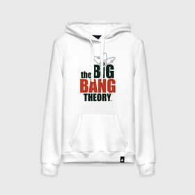 Женская толстовка с принтом Big Bang Theory logo в Екатеринбурге, френч-терри, мягкий теплый начес внутри (100% хлопок) | карман-кенгуру, эластичные манжеты и нижняя кромка, капюшон с подкладом и шнурком | big bang theory | howard wolowitz | leonard hofstadter | penny | raj | sheldon cooper | stuart bloom | vdgerir | воловитц | леонард хофстедер | пэнни | радж | раджешь кутрапалли | тбв | теория большого взрыва | чак лорри | шелдон | шэл