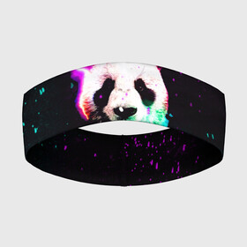 Повязка на голову 3D с принтом Панда в Екатеринбурге,  |  | animals | panda | весна | вселенная | галактика | космос | лето | панда | пандочка | с пандой