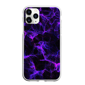 Чехол для iPhone 11 Pro Max матовый с принтом PURPLE DIGITAL SMOKE NEON в Екатеринбурге, Силикон |  | abstraction | geometry | hexagon | neon | paints | stripes | texture | triangle | абстракция | брызги | геометрия | краски | неон | неоновый | соты | текстура