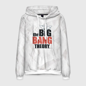 Мужская толстовка 3D с принтом Big Bang Theory logo в Екатеринбурге, 100% полиэстер | двухслойный капюшон со шнурком для регулировки, мягкие манжеты на рукавах и по низу толстовки, спереди карман-кенгуру с мягким внутренним слоем. | Тематика изображения на принте: big bang theory | howard wolowitz | leonard hofstadter | penny | raj | sheldon cooper | stuart bloom | vdgerir | воловитц | леонард хофстедер | пэнни | радж | раджешь кутрапалли | тбв | теория большого взрыва | чак лорри | шелдон | шэл