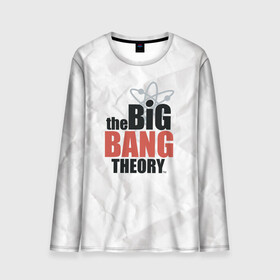 Мужской лонгслив 3D с принтом Big Bang Theory logo в Екатеринбурге, 100% полиэстер | длинные рукава, круглый вырез горловины, полуприлегающий силуэт | Тематика изображения на принте: big bang theory | howard wolowitz | leonard hofstadter | penny | raj | sheldon cooper | stuart bloom | vdgerir | воловитц | леонард хофстедер | пэнни | радж | раджешь кутрапалли | тбв | теория большого взрыва | чак лорри | шелдон | шэл