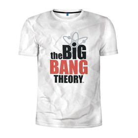 Мужская футболка 3D спортивная с принтом Big Bang Theory logo в Екатеринбурге, 100% полиэстер с улучшенными характеристиками | приталенный силуэт, круглая горловина, широкие плечи, сужается к линии бедра | big bang theory | howard wolowitz | leonard hofstadter | penny | raj | sheldon cooper | stuart bloom | vdgerir | воловитц | леонард хофстедер | пэнни | радж | раджешь кутрапалли | тбв | теория большого взрыва | чак лорри | шелдон | шэл