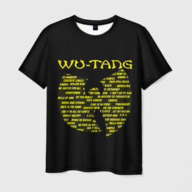 Мужская футболка 3D с принтом WU-TANG CLAN | ВУ ТАНГ (Z) в Екатеринбурге, 100% полиэфир | прямой крой, круглый вырез горловины, длина до линии бедер | rap | wu tang | wu tang clan | ву танг | ву танг клан | реп | репер | рэп | рэпер