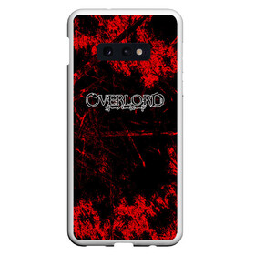 Чехол для Samsung S10E с принтом Overlord в Екатеринбурге, Силикон | Область печати: задняя сторона чехла, без боковых панелей | Тематика изображения на принте: overlord | айнз | аниме | оверлорд